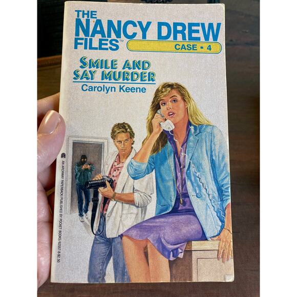 Vintage 80s Set of 10 Paperback Carolyn Keene Nancy Drew Files #1-10 1st Edition - Picture 9 of 12